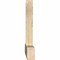 Ekena Millwork Portland Rough Sawn Timber Gable Bracket, Douglas Fir, 96"W x 32"H x 4"D x 6"F, 8/12 Pitch GBW096X32X0406POR00RDF - alternate 3
